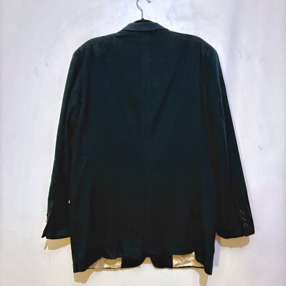Bobby Jones 44L Green Masters Cashmere Sport Coat Blazer Jacket PGA Golf Vintage - Picture 2 of 10